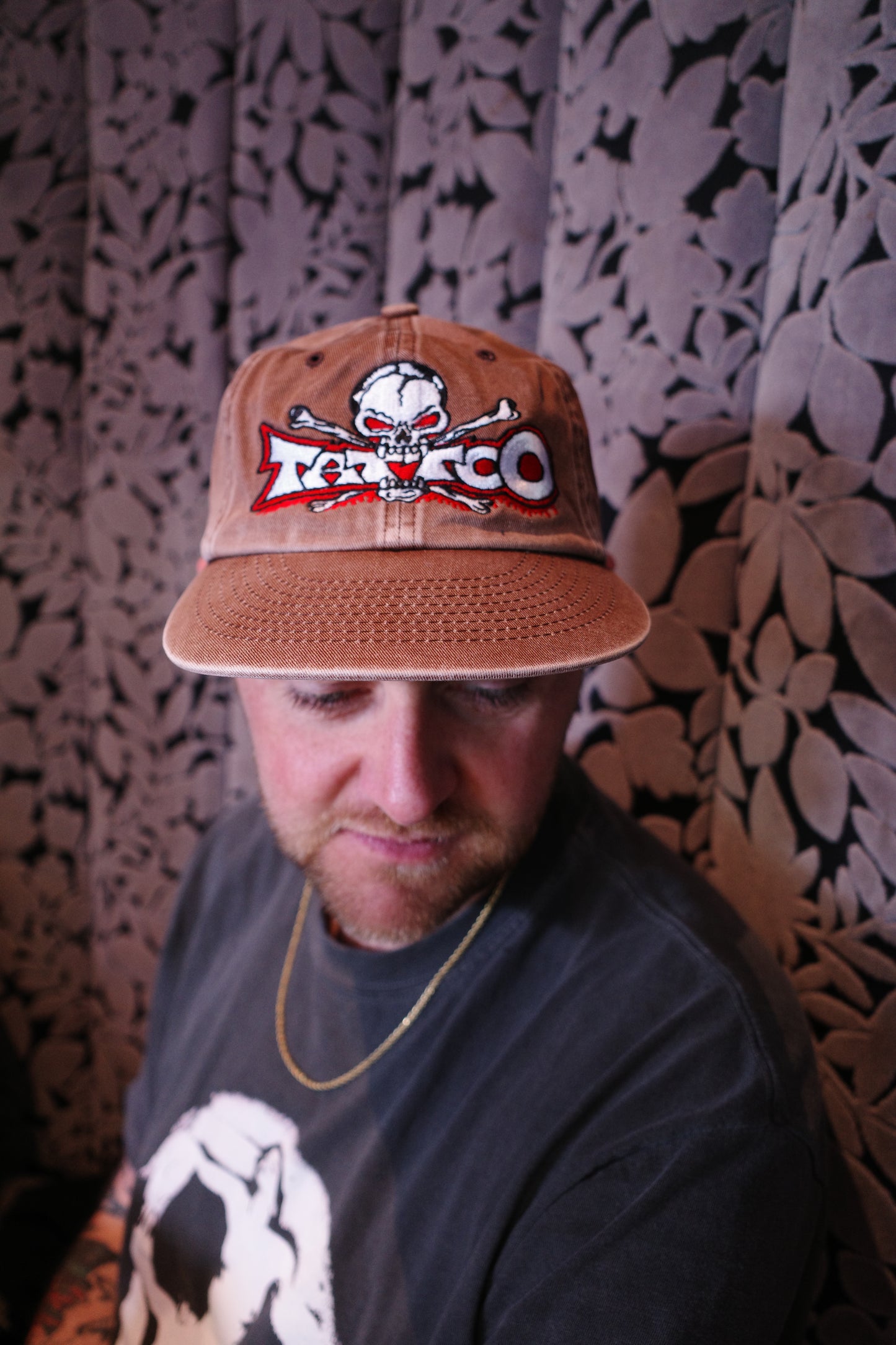 skull tattoo cap